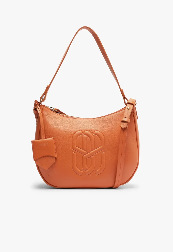 Bolsa Shoulder Schutz Couro Selaria Laranja - S5001006750003